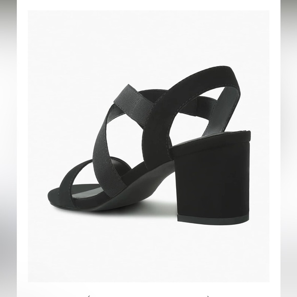 Chunky Block Strappy Heels - Picture 3 of 3